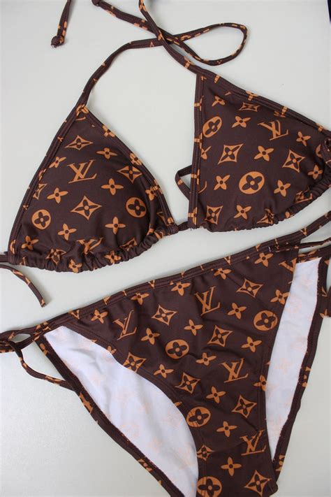 louis vuitton bikini etsy|Louis Vuitton swimsuit model.